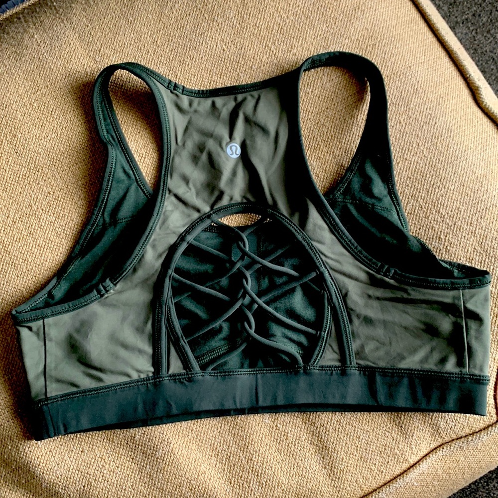 Army Green LuLu bra